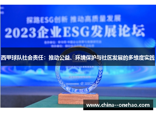 西甲球队社会责任：推动公益、环境保护与社区发展的多维度实践